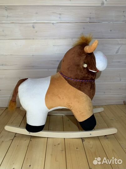 Мягкая качалка для малышей «Корова» Тутси