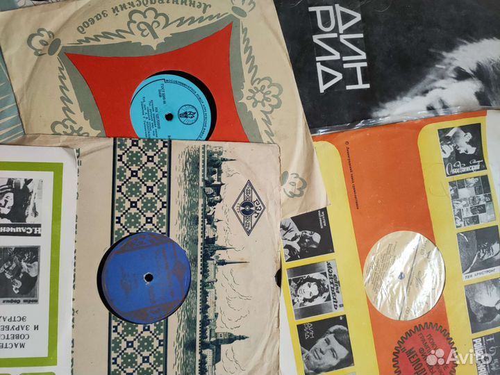 Виниловые пластинки СССР. Много