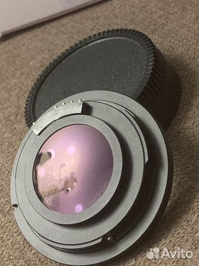 Переходники м42 на Nikon с линзой и с чипом