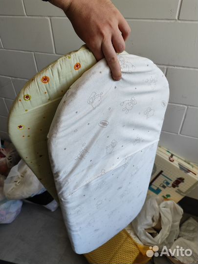 2 матраса детских в коляску + чехол