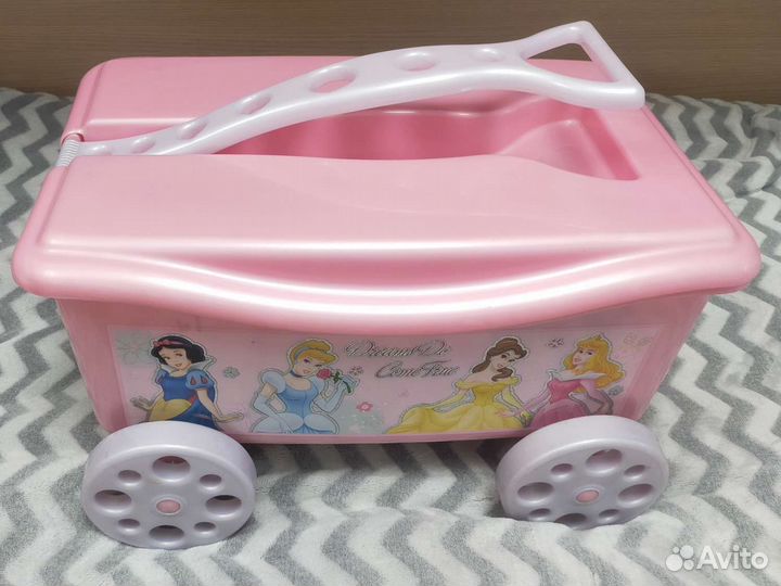 Тележка органайзер для детских игрушек