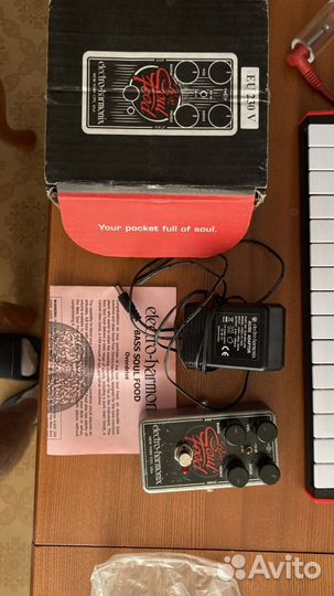 Педаль для бас гитары bass soul food