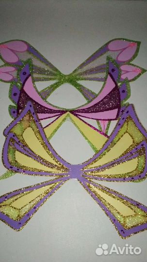 Крылья для кукол Winx W.I.T.C.H и тд