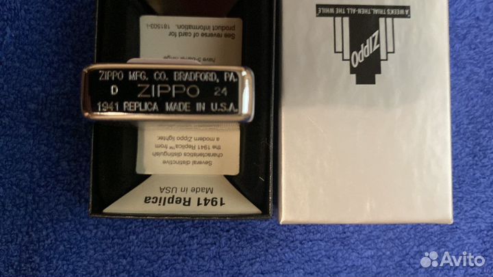 Зажигалка Zippo Replica 1941 81487 Оригинал США