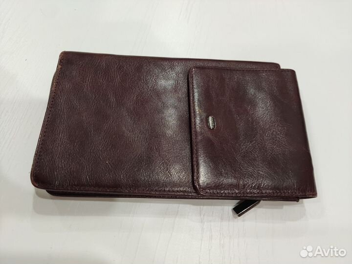 Кожаный клач мужской