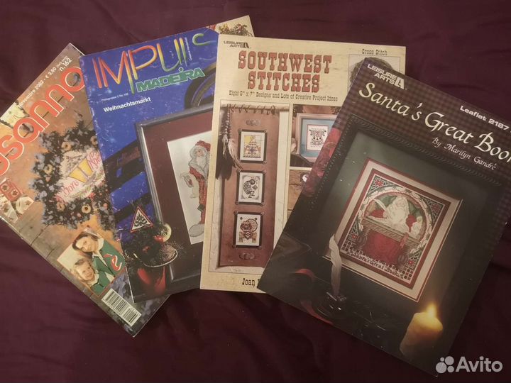 Буклеты Leisure Arts для вышивания