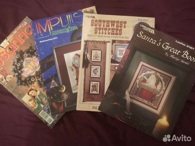 Буклеты Leisure Arts для вышивания