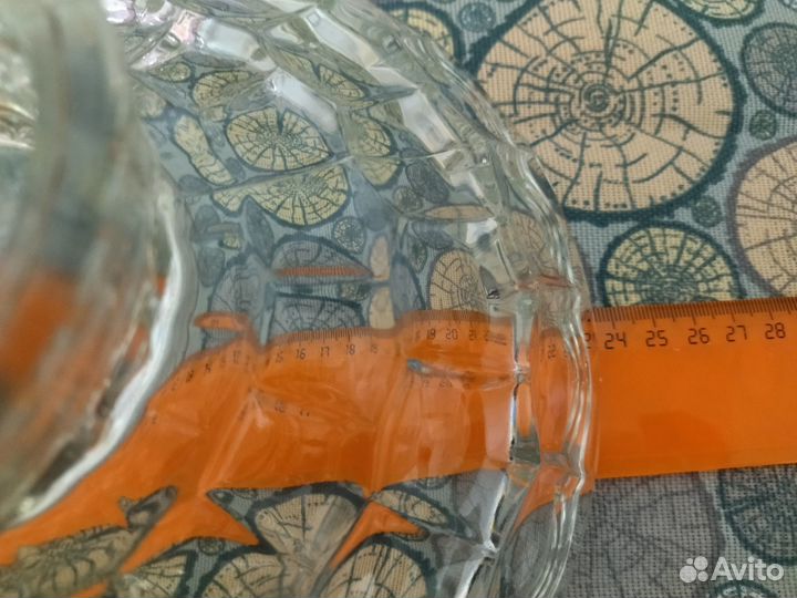 Ваза на ножке гхз СССР