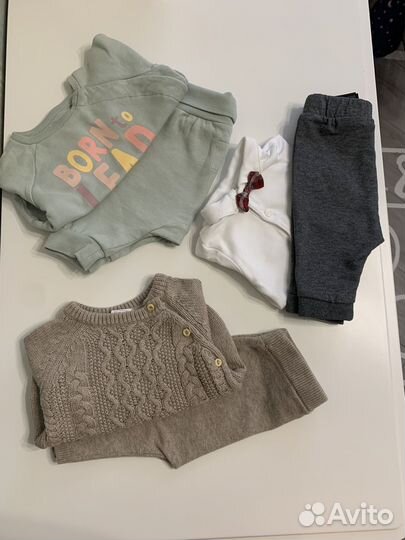 Костмчики h&m на новорожденного