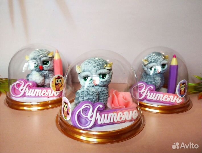 Букет для учителя из мыла ручной работы