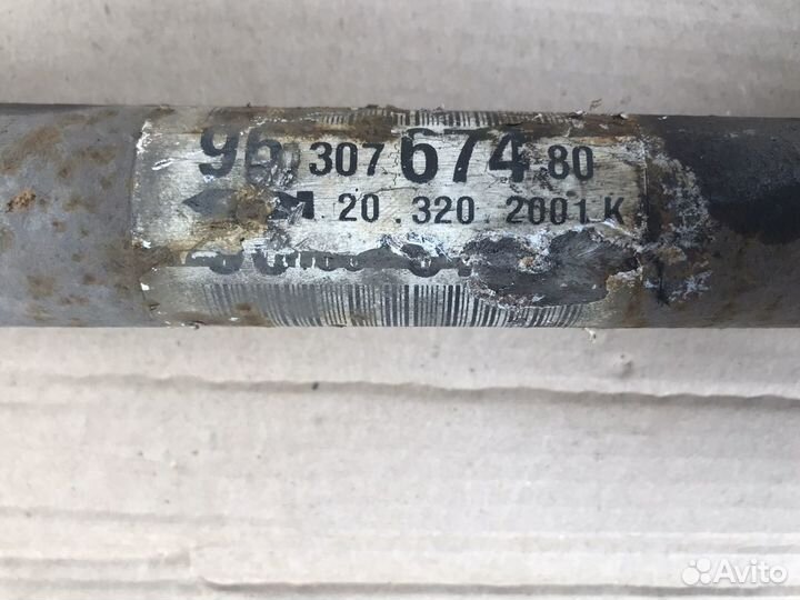 Привод передний левый Peugeot 206