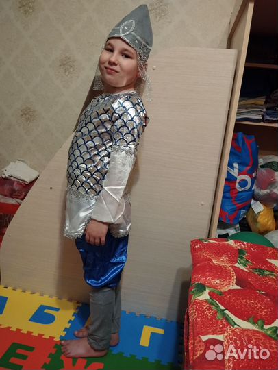 Костюм богатыря 128-134 детский праздник