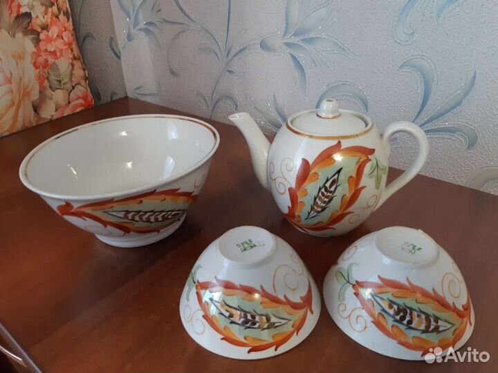 Сервиз чайный времён СССР (пмз)