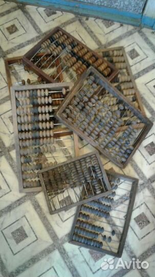 Счеты деревянные