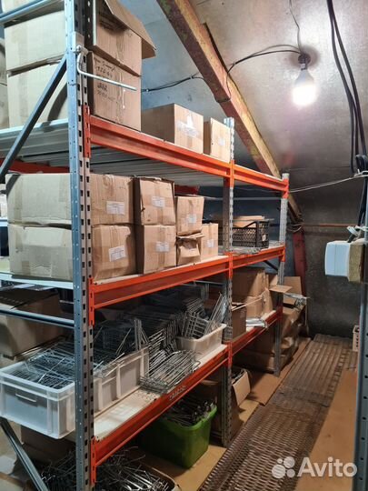 Стеллажи металлические на склад