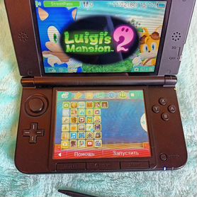 Nintendo 3DS XL красная + игры