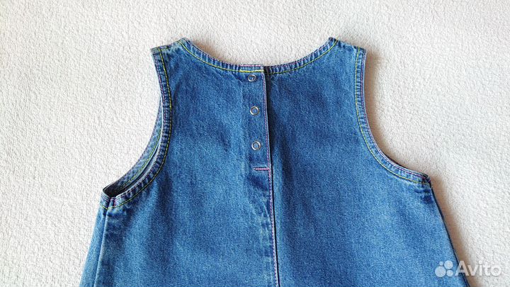 Джинсовый сарафан платье р.98 Gloria Jeans