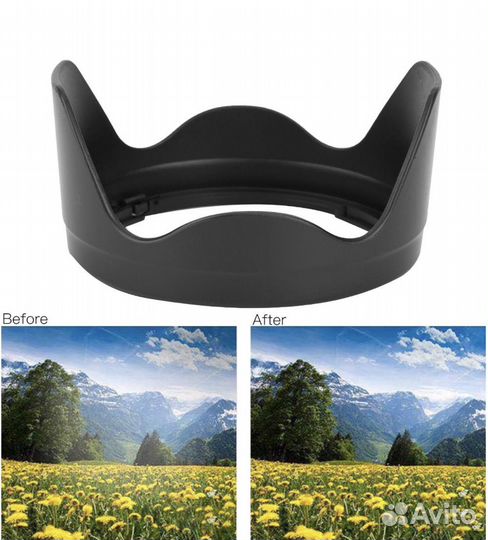 Бленда EW-78D для canon 18-200mm