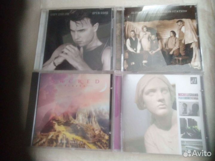 CD диски фирменные разные