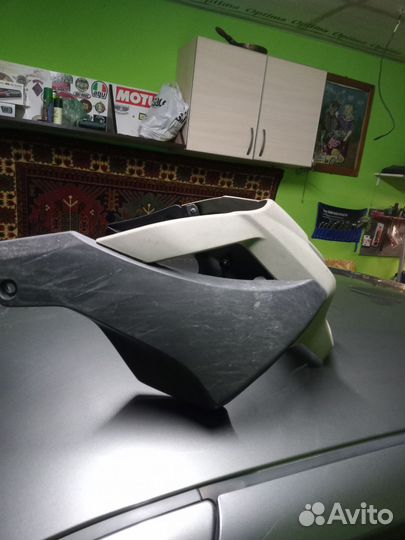 Нижний пластик мотоцикла honda nc750x