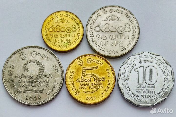 Шри ланка (набор монет)