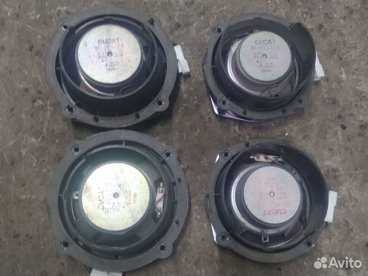 Шевроле Лачетти штатные динамики