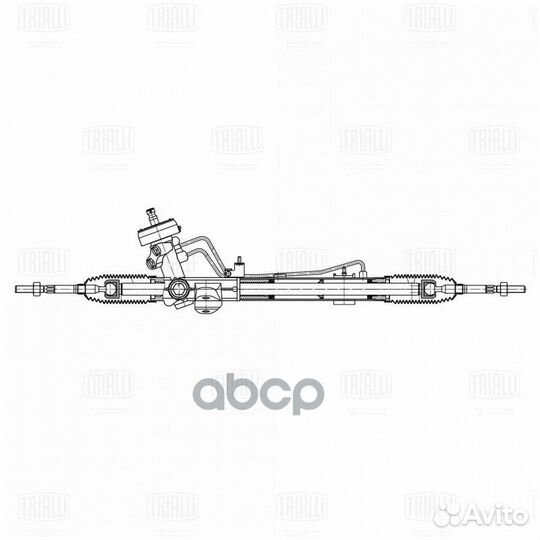 Рейка рулевая hyundai solaris 10- CRS 7702 Trialli