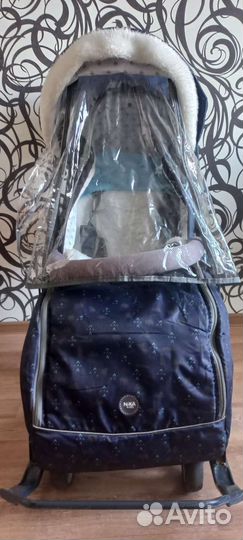 Санки коляска Ника 7 1 Б