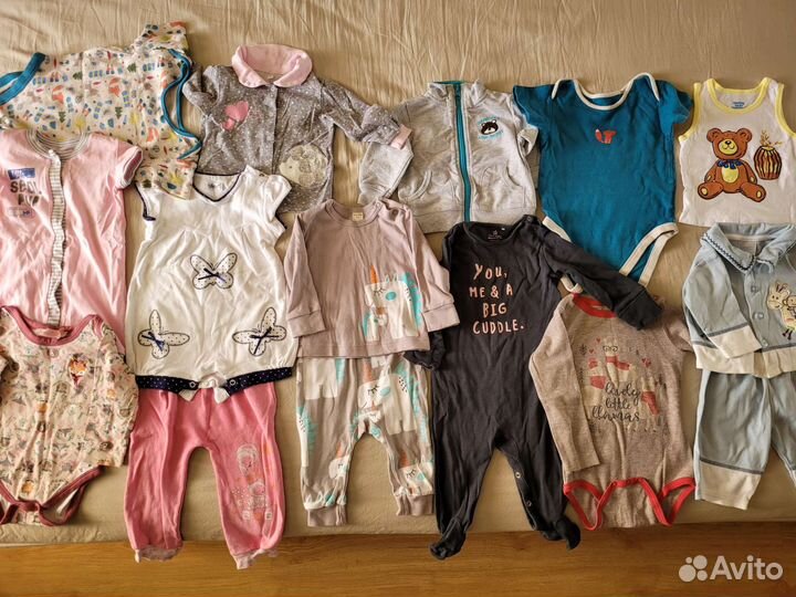 Вещи для девочки 9м-1,5г. (Р.74-86)