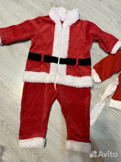 Костюм деда мороза детский