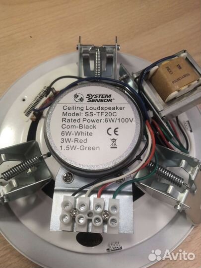 Новый потолочный динамик 6/3 Вт
