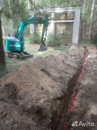 Услуги мини экскаватора