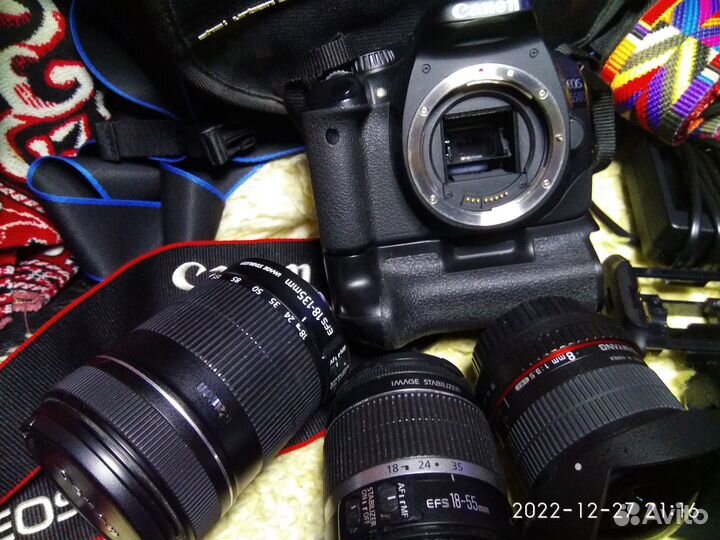 Фотоаппарат canon 550d