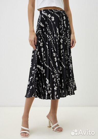 Юбка плисе, тонкая Cotton