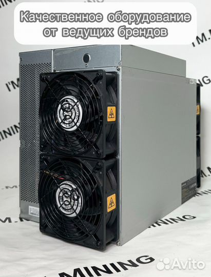 Antminer T21 190th c гтд на гарантии