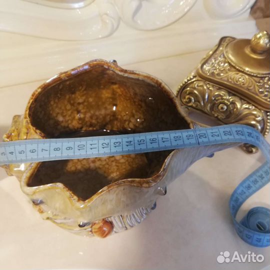 Ваза в виде ракушки