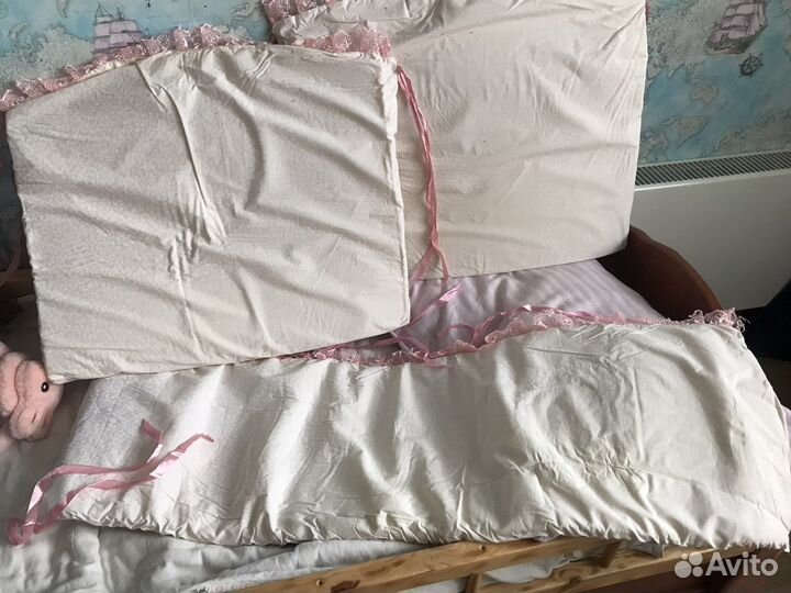 Бортики в детскую кроватку