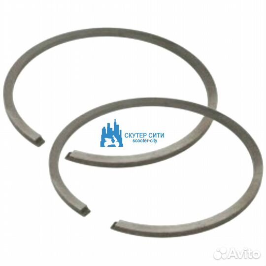 Кольцо поршневое 1 шт. Stels ATV100RS/Jam100 (Арт