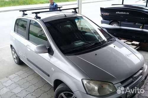 Поперечины багажные на крышу Хёндай Гетз