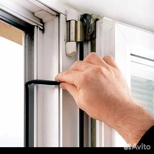 Замена уплотнителей.Устранение продуваний