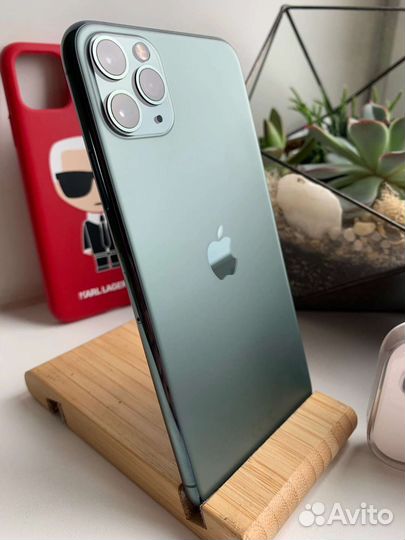Телефон iPhone 11 Pro Max Midnight Green