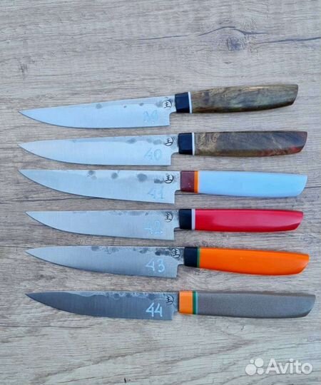 Кухонный нож ручной работы