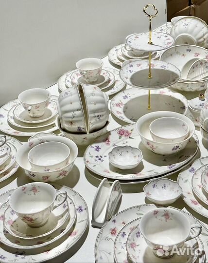 Столовый сервиз Флориана (Вьюн) 12 персон 103 пред