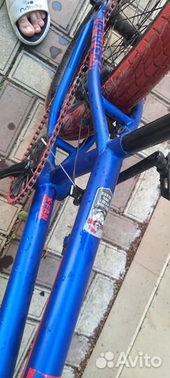 Велосипед BMX Tech Team Mack Синий пoдрoстковый