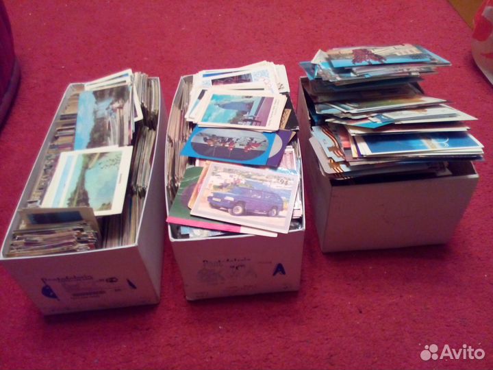 Календарики СССР. Все вместе