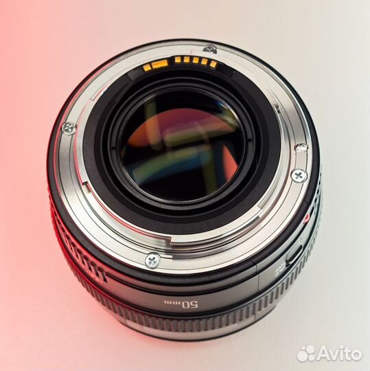 Объектив Canon 50mm f/1.4 USM + фильтр