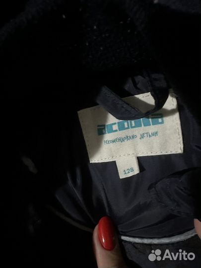 Пальто для девочки 128