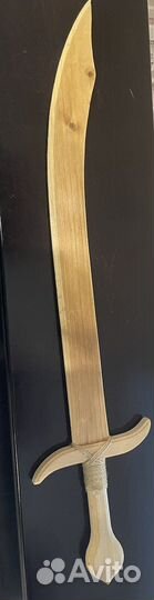 Сабля дереванная