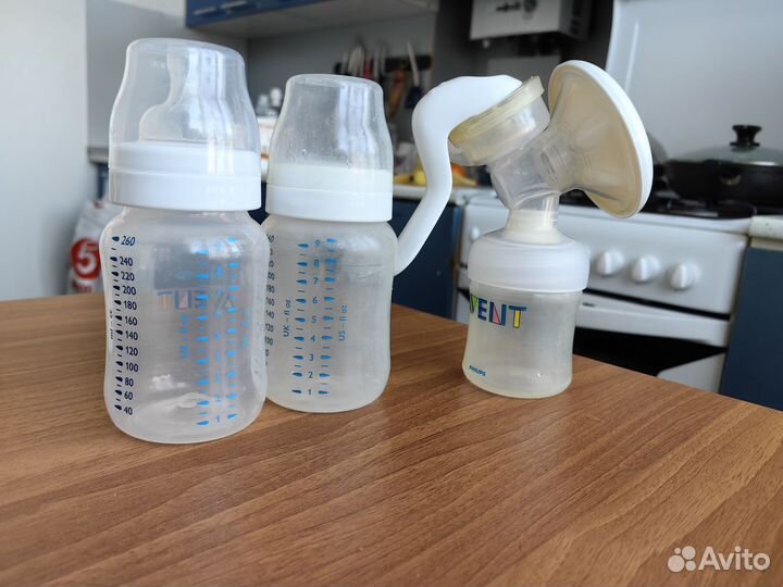 Молокоотсос avent ручной
