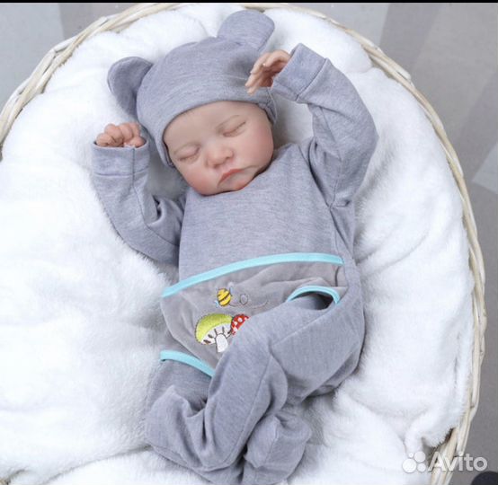 Кукла реборн девочка силикон